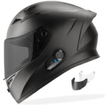 GDM VENOM Motorcycle Helmet with Bluetooth Headset